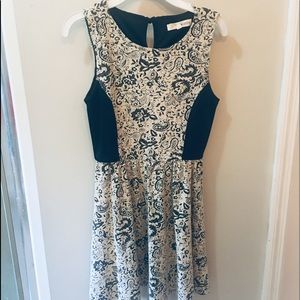 Black and White Dress